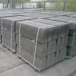 Камень бетонный бортовой тротуарный  БРТ 100*20*8 СТБ 1097-98