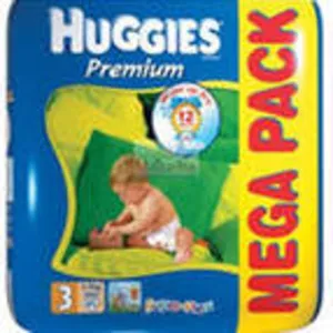 Подгузники Huggies Premium 4 и 4+.