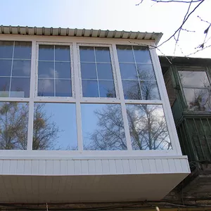 Внимание! Алюминиевые раздвижные балконные рамы. ПВХ рамы на балкон!