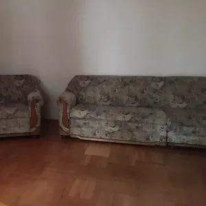 Угловой диван с креслом 