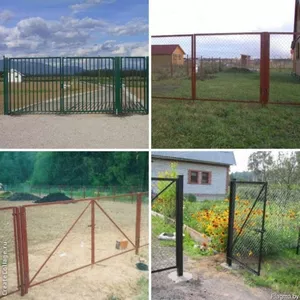 Металлические ворота и калитки с бесплатной доставкой в Каменец