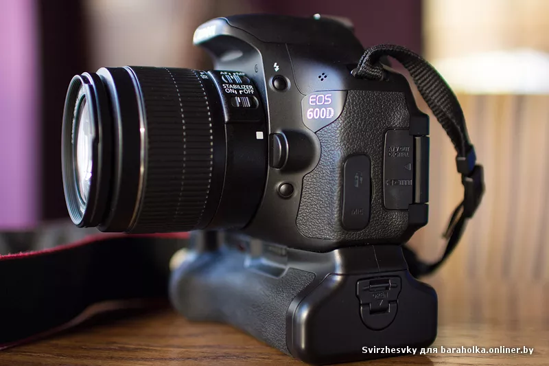 Canon EOS 600D + объектив EF-S 18-55mm IS II kit