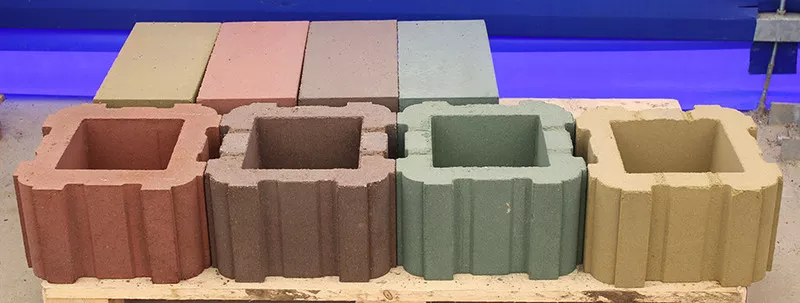 Блоки демлер,  бессер,  цементно-песчаные,  декоративные рваный камень 3