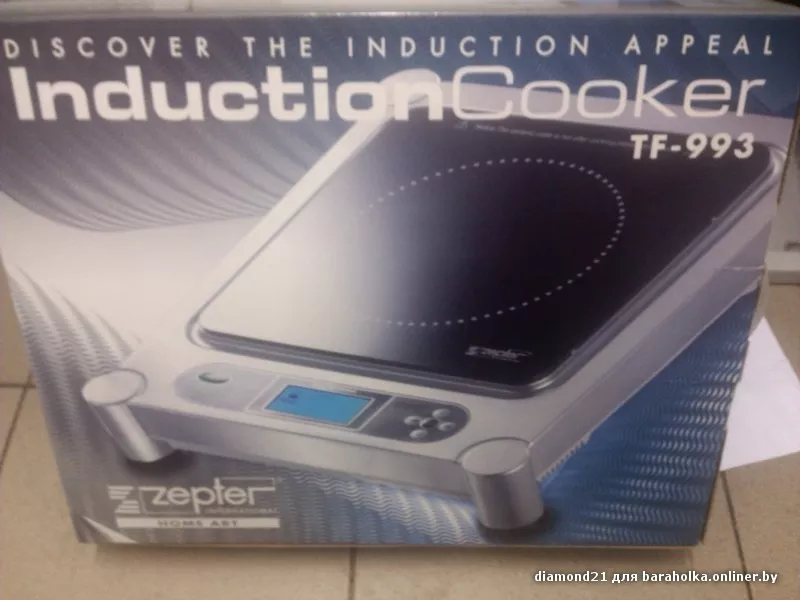 Индукционная плита квадратная Цептер (Zepter) induction Cooker TF-993 2