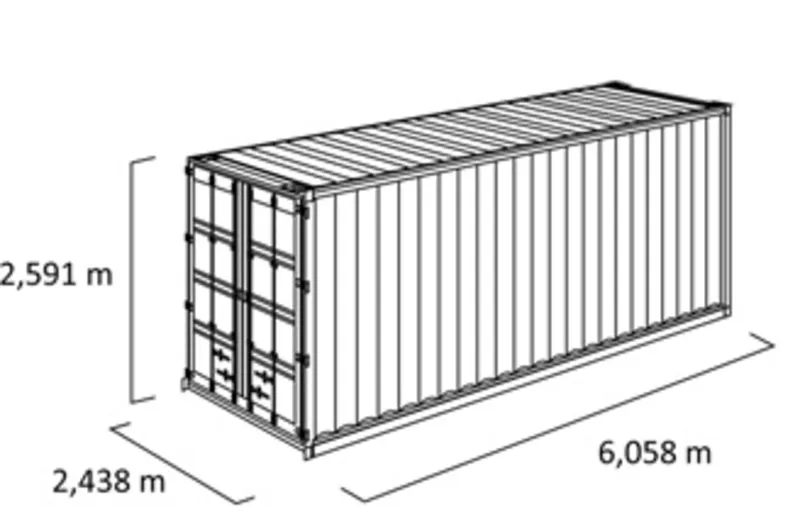 Продам морские контейнеры новые и б/у 3