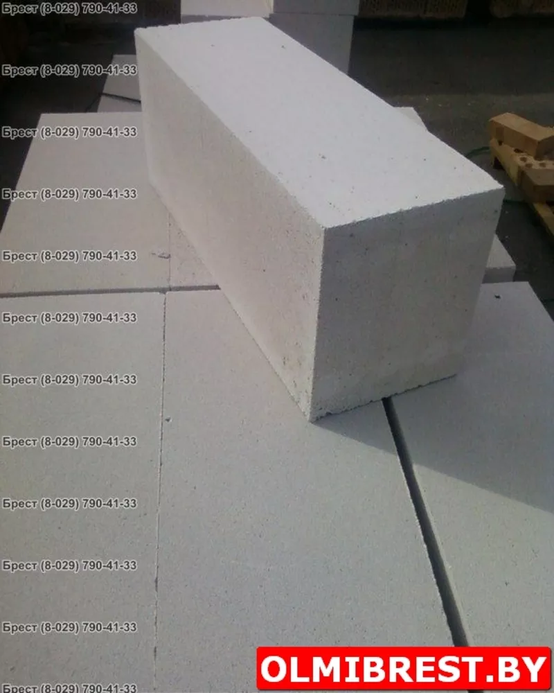 Стеновые блоки из ячеистого бетона в Бресте 6