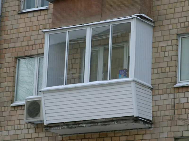Внимание! Алюминиевые раздвижные балконные рамы. ПВХ рамы на балкон! 6