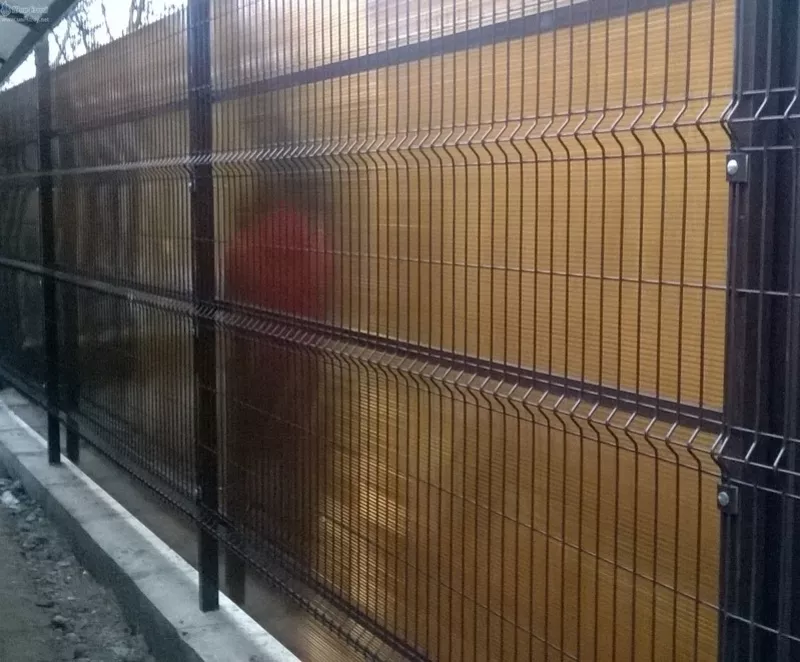 Забор 3д в Бресте, еврозабор 1740х2500,  цинк+ полимер 3